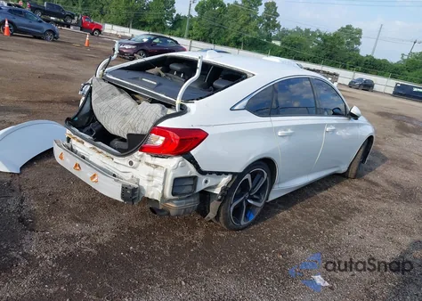 2018 Honda Accord Sport from USA, damaged, VIN 1HGCV1F35JA198447